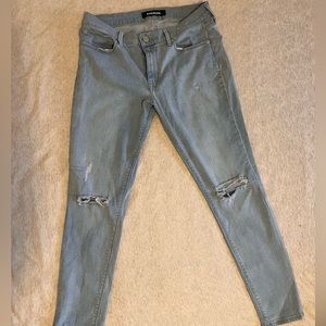 Express Mid Rise Jeans